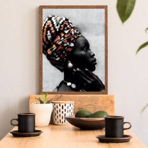 Cuadro Mujer Africana