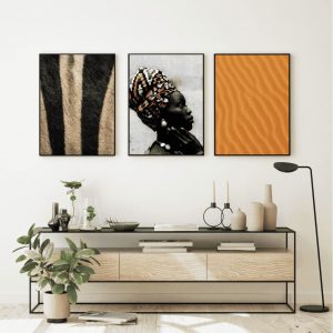 Composición África mujer