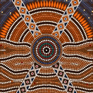 Cuadro Arte Aborigen