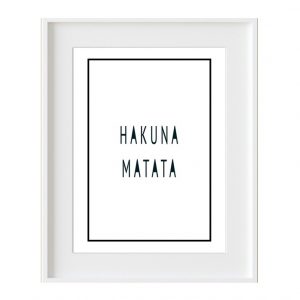 Cuadro Hakuna Matata