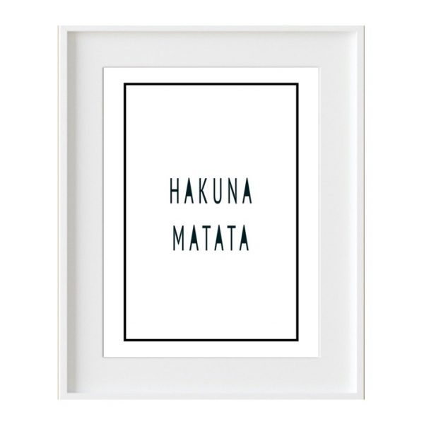 Cuadro Hakuna Matata