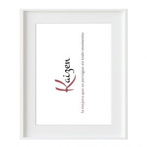Cuadro Frase "Kaizen"