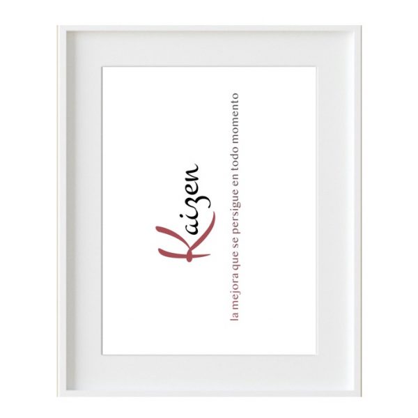 Cuadro Frase "Kaizen"