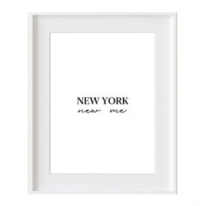 Cuadro frase Nueva York